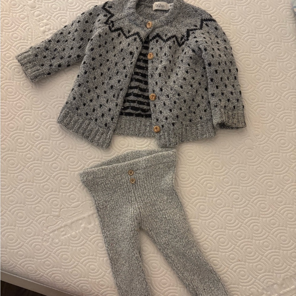 Gray Kids Matching Set